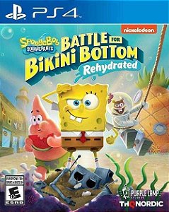 Bob Esponja Calça Quadrada Ps4 e Ps5 Mídia Digital Psn