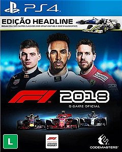 F1 2018 Ps4 e Ps5 Mídia Digital Psn