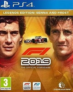 F1 2019 Legends Edition Senna and Prost Ps4 e Ps5 Mídia digital Psn