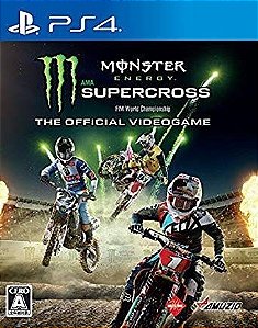 Monster Energy Supercross The Official Ps4 e Ps5 Mídia Digital Psn