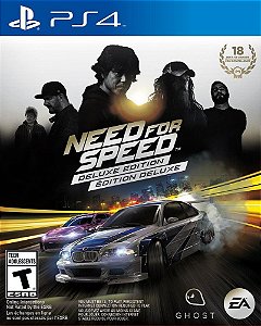 Need for Speed Deluxe Edition Mídia Digital Ps4 Psn