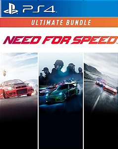 Need for Speed Ultimate Bundle Ps4 e Ps5 Mídia Digital Psn