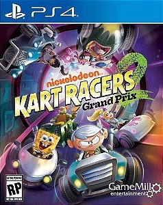 Nickelodeon Kart Racers 2 Grand Prix Ps4 e Ps5 Mídia Digital Psn