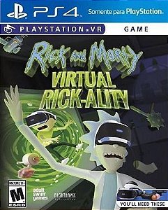 Rick and Morty Virtual Rick-ality Ps4 e Ps5 Mídia Digital Psn