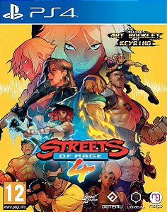 Streets Of Rage 4 Ps4 e Ps5 Mídia Digital Psn