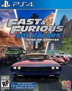 Velozes & Furiosos Espiões do Asfalto Ascensão de SH1FT3R Ps4 e Ps5 Psn Mídia Digital