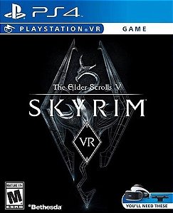 The Elder Scrolls V Skyrim VR Ps4 e Ps5 Mídia Digital Psn