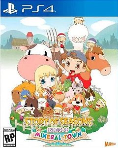 STORY OF SEASONS: Friends of Mineral Town Ps4 e Ps5 Mídia Digital Psn