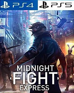 Midnight Fight Express Ps4 e Ps5 Mídia Digital Psn