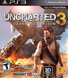 UNCHARTED Drakes Deception 3  Ps3 Psn Mídia Digital