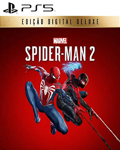 Marvels Spider Man 2 Edição Digital Deluxe Ps5 Psn Mídia Digital