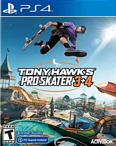 Tony Hawk's Pro Skater 3 + 4 - Edição Cross-Gen Ps4 Mídia Digital Psn