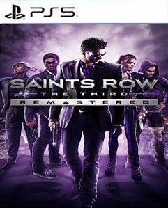 Saints Row The Third Remastered Ps5 Mídia Digital Psn