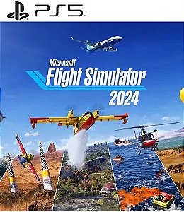 Microsoft Flight Simulator 2024 Ps5 Mídia Digital PSN