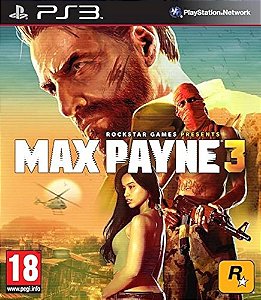 MAX PAYNE 3 Ps3 Psn Mídia Digital
