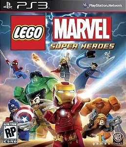 LEGO MARVEL SUPER HEROES Ps3 Psn Mídia Digital