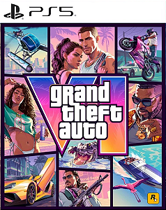 GTA 6 Ps5 GRAND THEFT AUTO VI Mídia Digital PRÉ VENDA