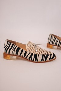 Oxford Tressê Off-White Zebra