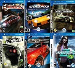 Pacote de Pack de Need for Speed PS2 + Encarte!!!