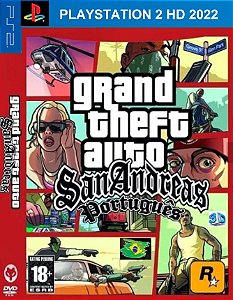 Patch GTA San Andreas BR PS2 + Encarte!!!