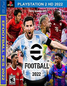 PES 2022 (PS2) COM BRASILEIRÃO E TIMES EUROPEUS ! 