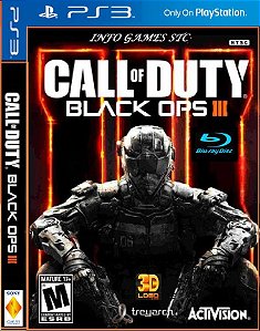 Call of Duty Black Ops 3 PS3 Mídia Física Blu Ray + Caixinha Box + Encarte!!!! Só para CFW e HEN!!!