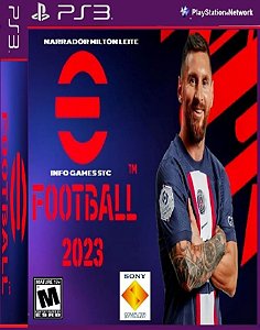 Futebol PES 2023 PS3 Pendrive 32gb Original