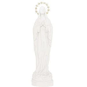 Imagem Nossa Senhora de Lourdes 35cm - Pó de Mármore