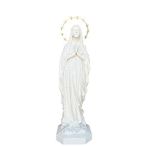 Imagem Nossa Senhora de Lourdes 105cm - Pó de Mármore