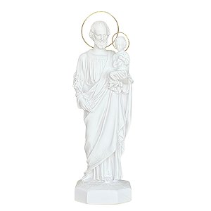 Imagem São José 43cm Área Externa C/ Aro | Pó de Mármore