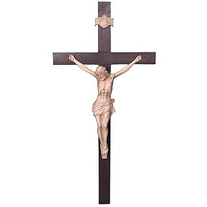 Crucifixo de Parede 58cm (Corpo do Cristo 27cm) - Resina | Marfim