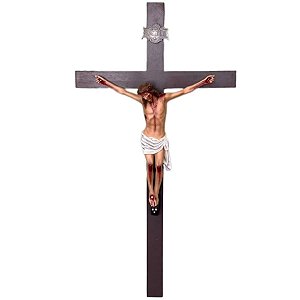 Crucifixo de Parede 120cm - Resina