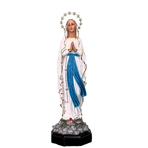 Imagem Nossa Senhora de Lourdes 65cm c/ Auréola | Resina