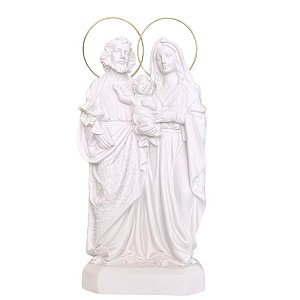 Imagem Sagrada Família 30cm | Pó de Mármore
