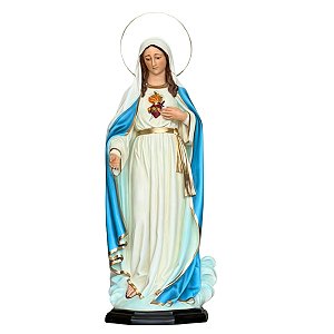 Imagem Imaculado Coração de Maria 130cm Resina