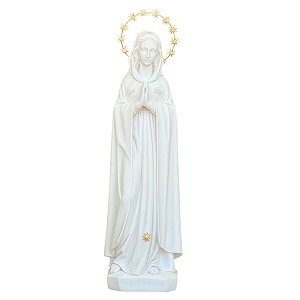 Imagem Nossa Senhora Rosa Mística 52cm | Pó de Mármore