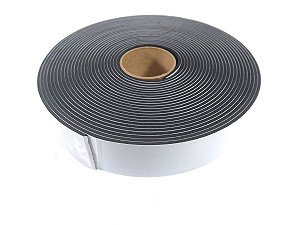 Fita Vedação Espuma EPDM Preto Adesivo 1 Lado - 3mm x 40mm x 10m