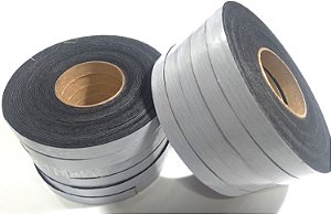 Fita Feltro Poliéster Com Adesivado 1 Lado 12mm X 1,2mm X 10 Metros - 10 Rolos