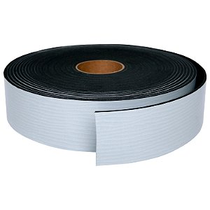 Fita EVA Preto Adesivo 1 Lado - 3mm X Larg 50mm x 10 Metros