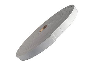 Fita Vedação EVA Cinza Adesivo 1 Lado  5mm x 20mm x 10m