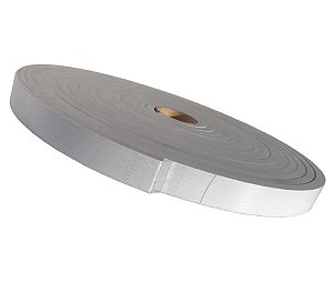 Fita Vedação EVA Cinza Adesivo 1 Lado 5mm x 25mm x 10m