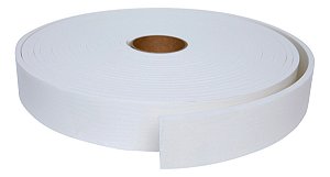 Ripado Eva Branco Autocolante Larg 4cm X 5mm X 10 Metros