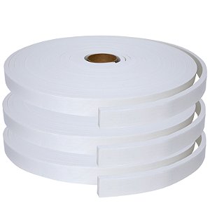 Ripado Eva Branco Autocolante Larg 2,5cm X 8mm X 30 Metros