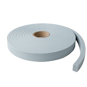 Fita EVA Cinza Adesivo 1 Lado - 15mm X Larg 20mm x 5 Metros