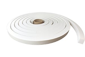 Fita Eva Branco Autocolante 1 Lado 20mm X Larg 20mm X 5 Mts Branco