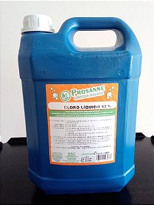CLORO LIQUIDO 12% - 5 LITROS