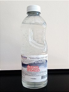 ALCOOL GEL 70° INPM - 1 LITRO