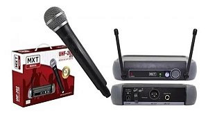Microfone UHF Sem Fio Freq.: 1 MXT UHF-202/R201