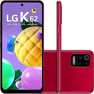 Celular Smartphone K62 6,59'' 64gb 4gb Ram 13mp Vermelho LG
