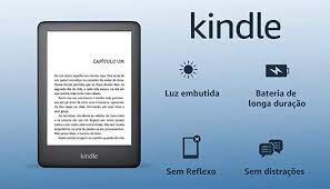 Kindle 10a. geração com bateria de longa duração Cor  Preto